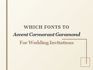Complementary Fonts to Pair with Cormorant Garamond